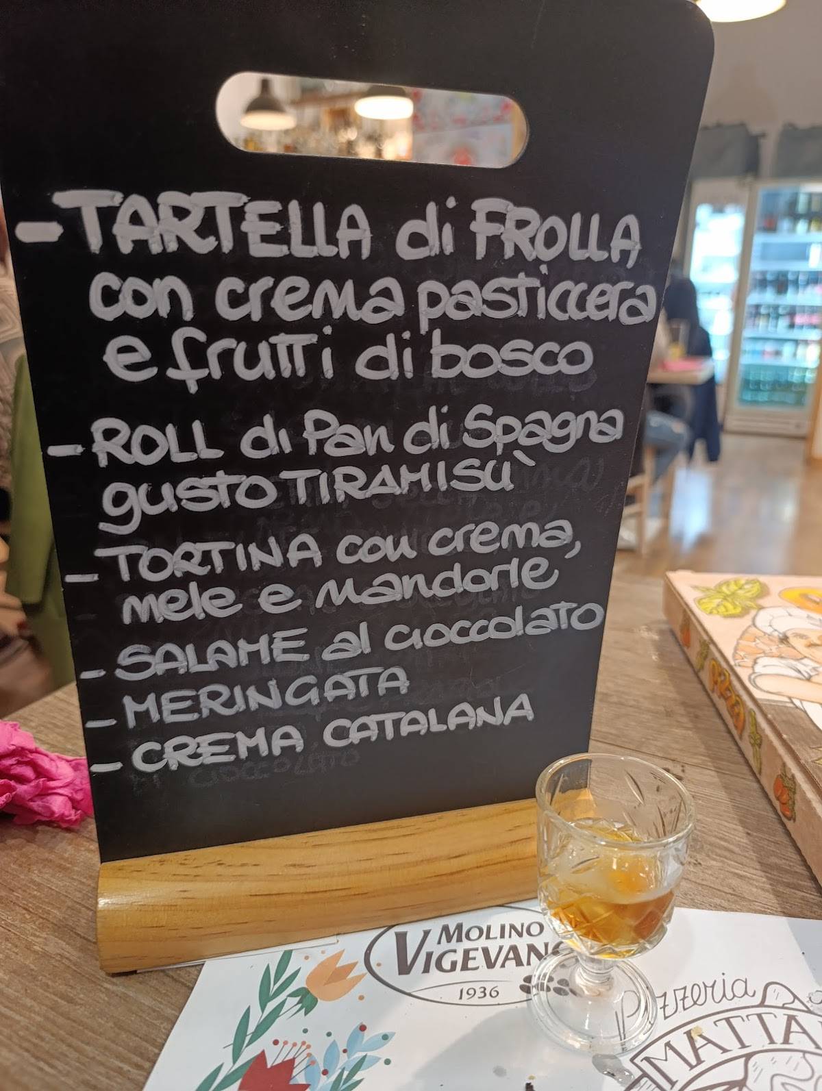 Menu de Pizzeria Camugin