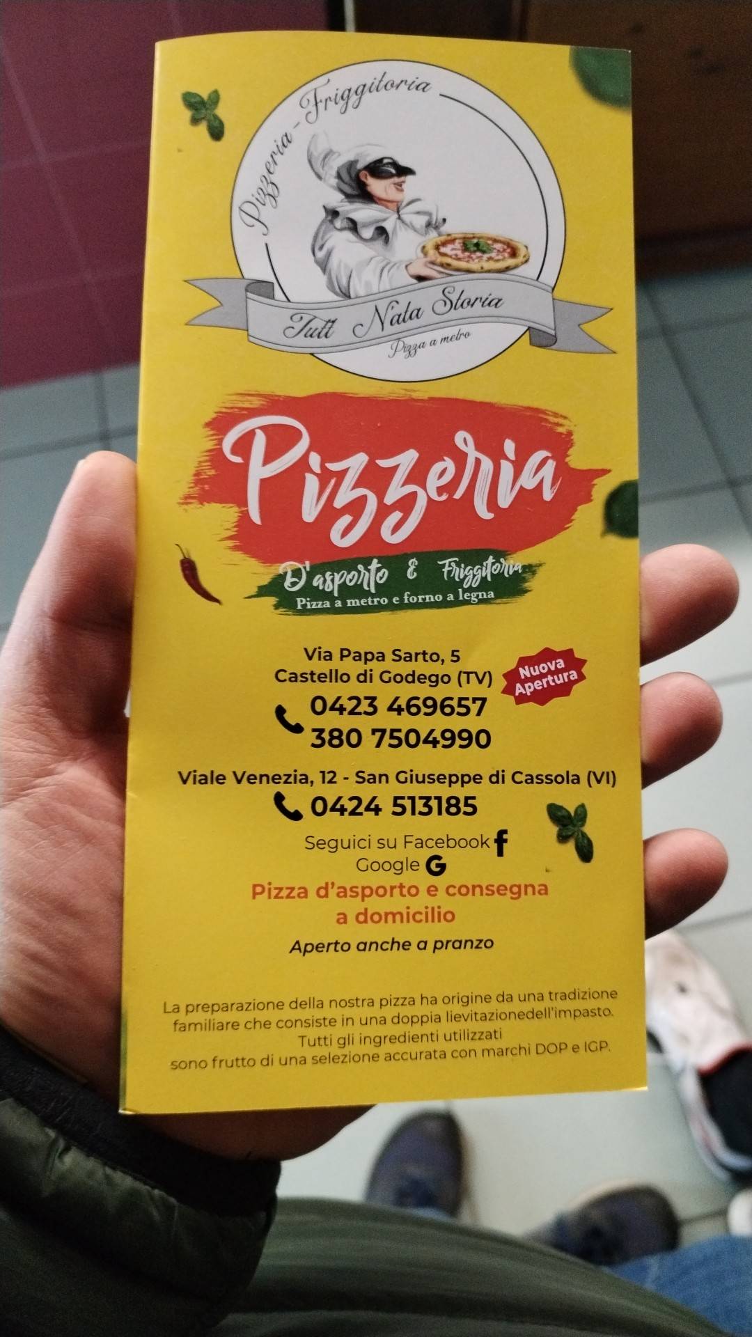 Menu di Pizzeria Castello 