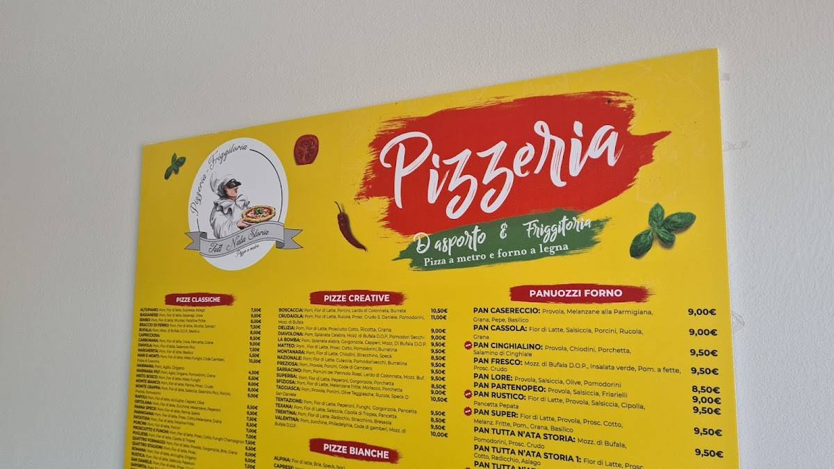 Menu di Pizzeria Castello 