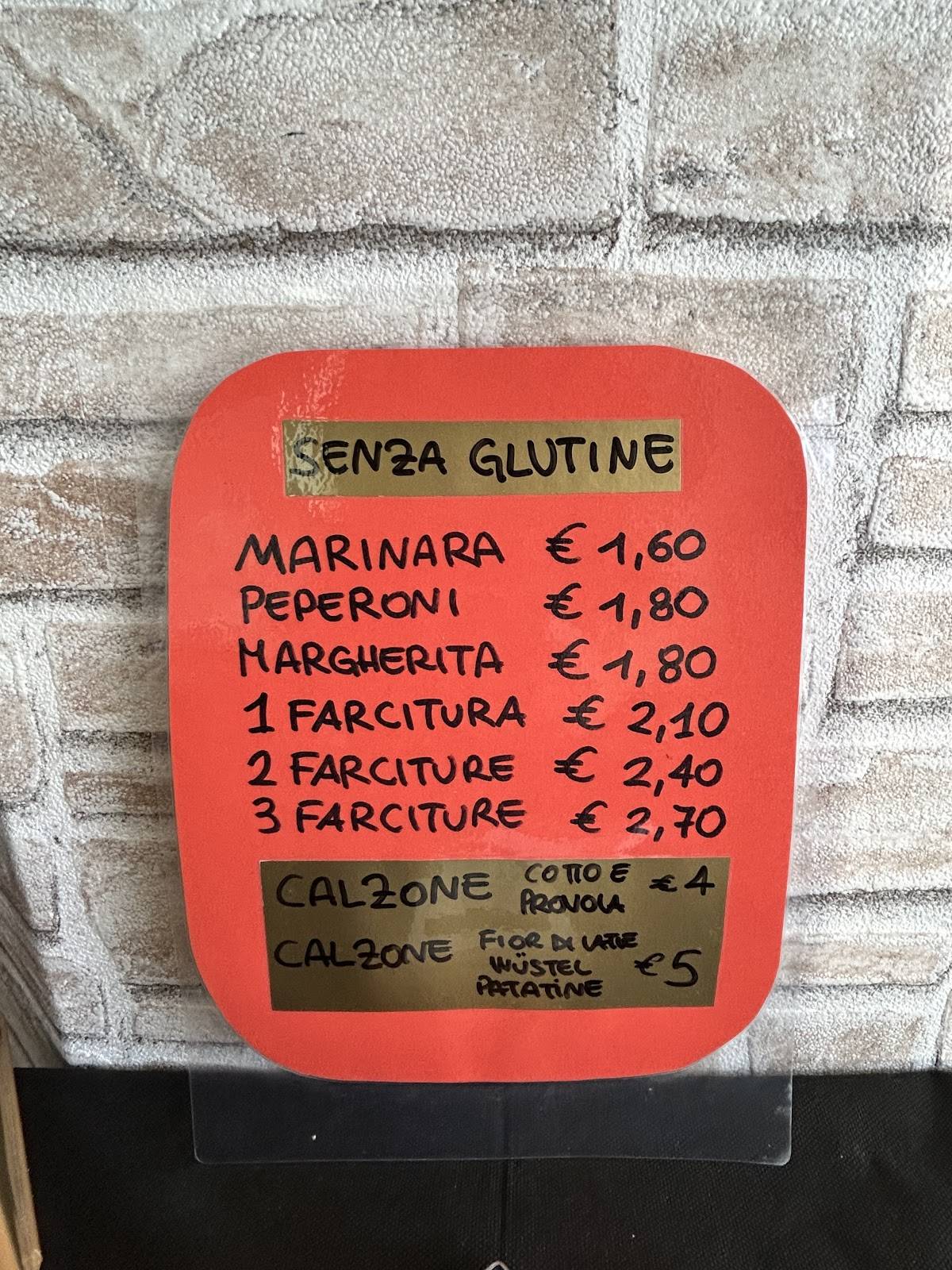 Menu di Pizzeria DAMA 