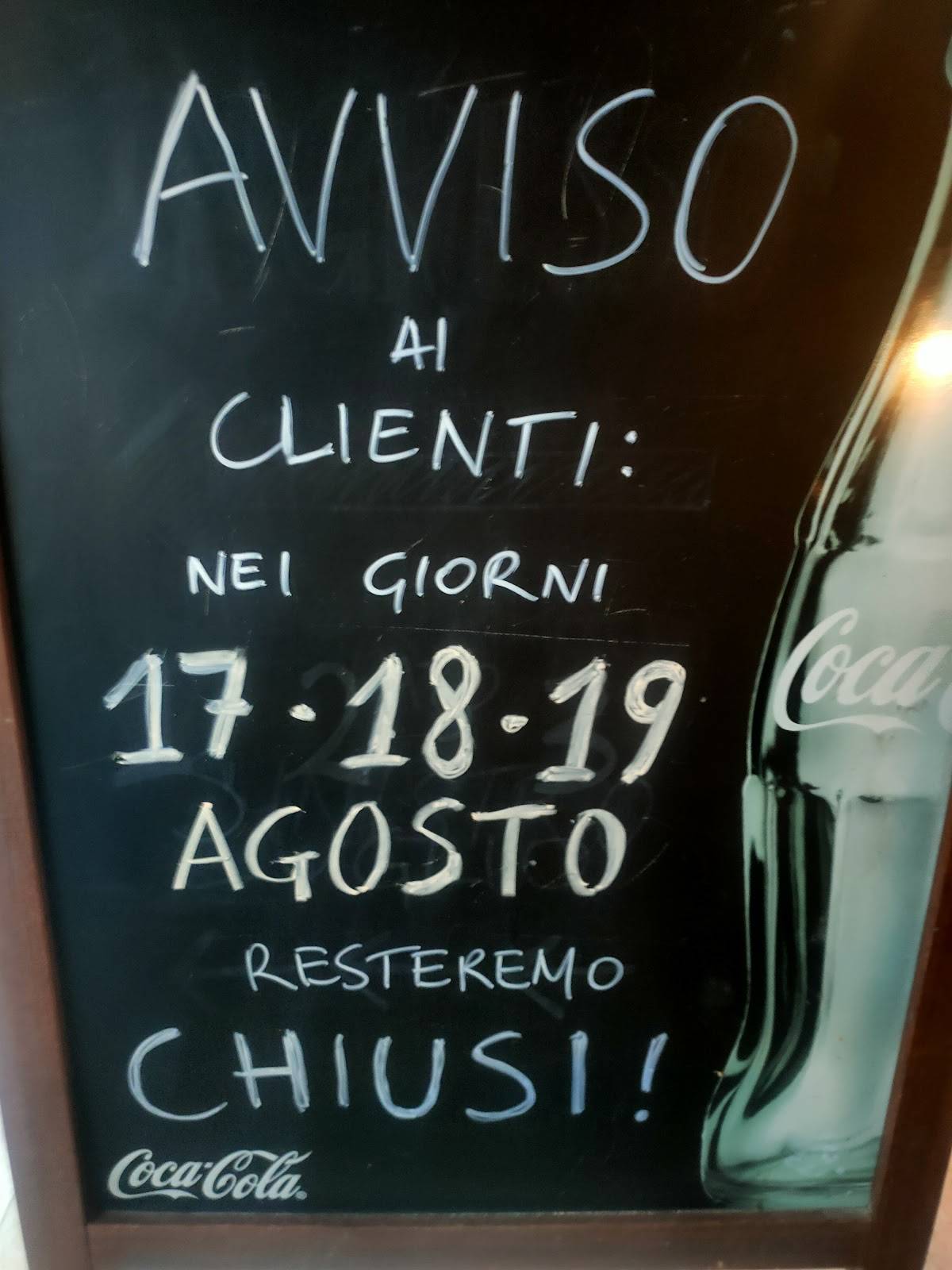 Menu di Pizzeria "Il Ritrovo" di Cassano Michele 