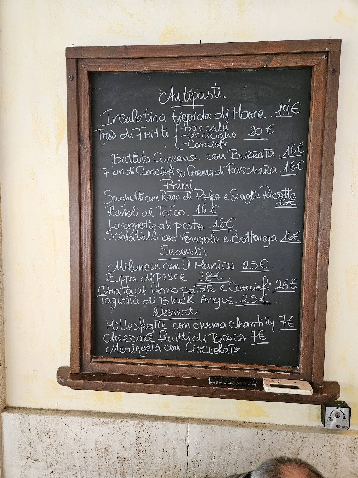 Menu di Pizzeria Del Ponte 