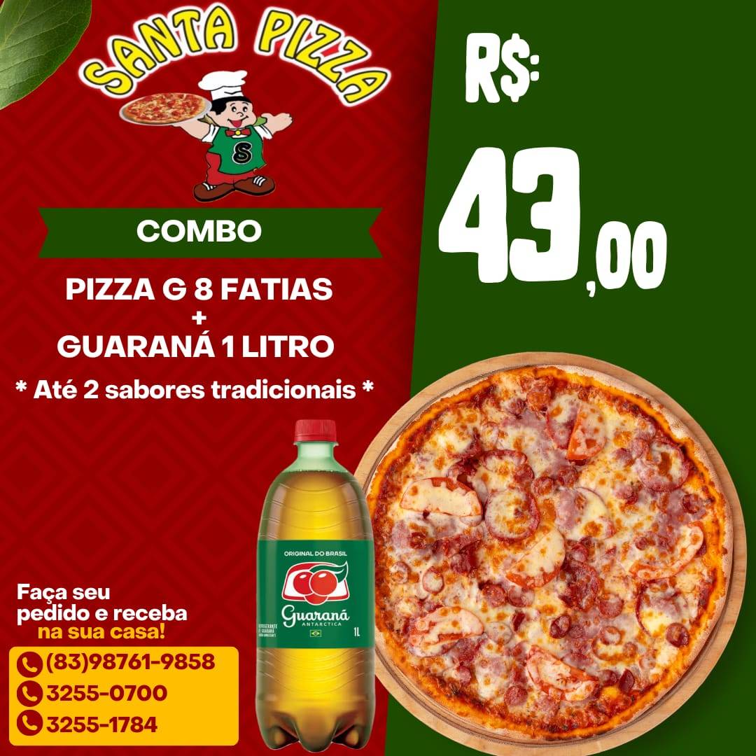 Santa Pizza Delivery cardápio