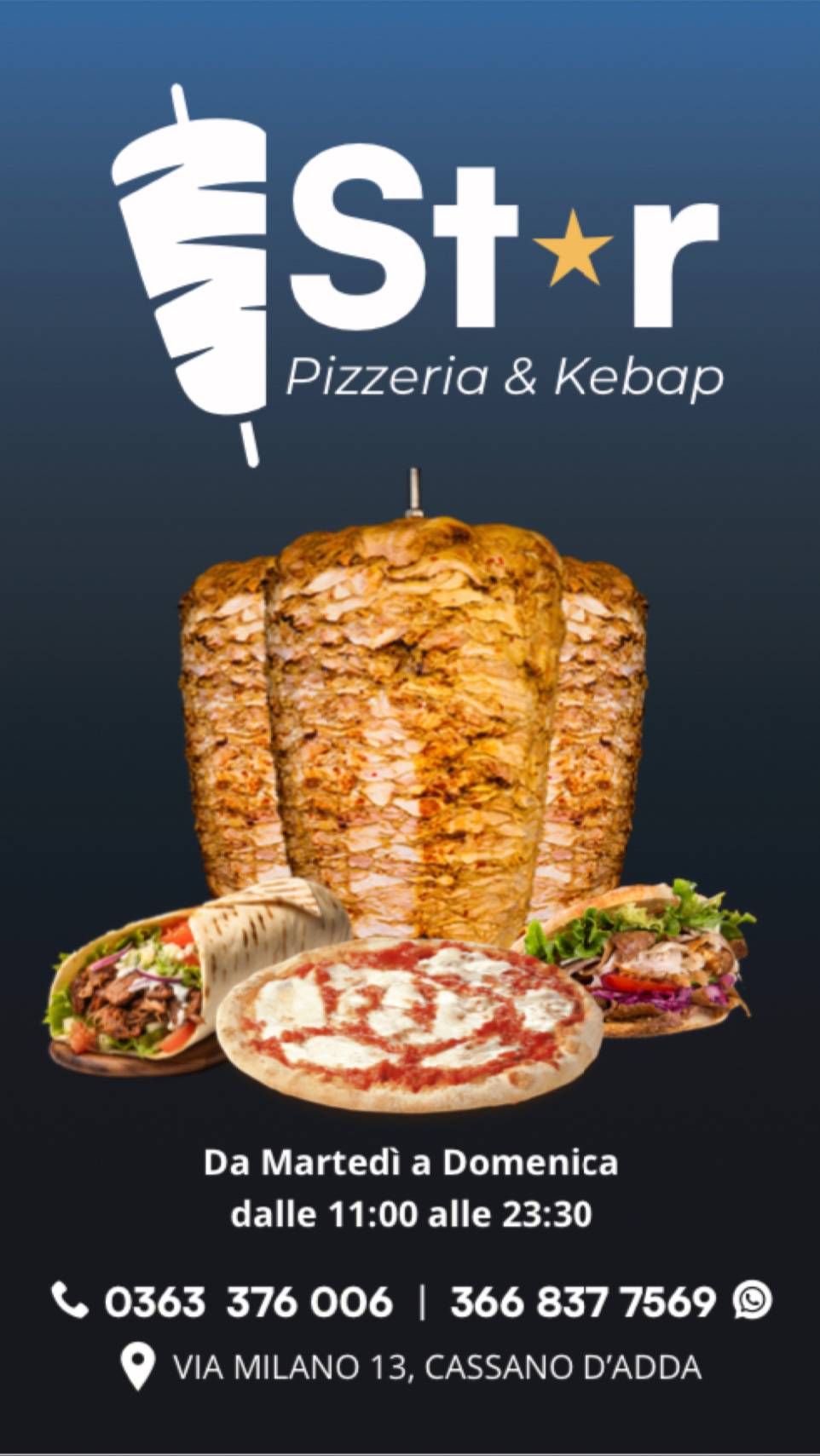 Menu di Star Pizzeria&Kebap 
