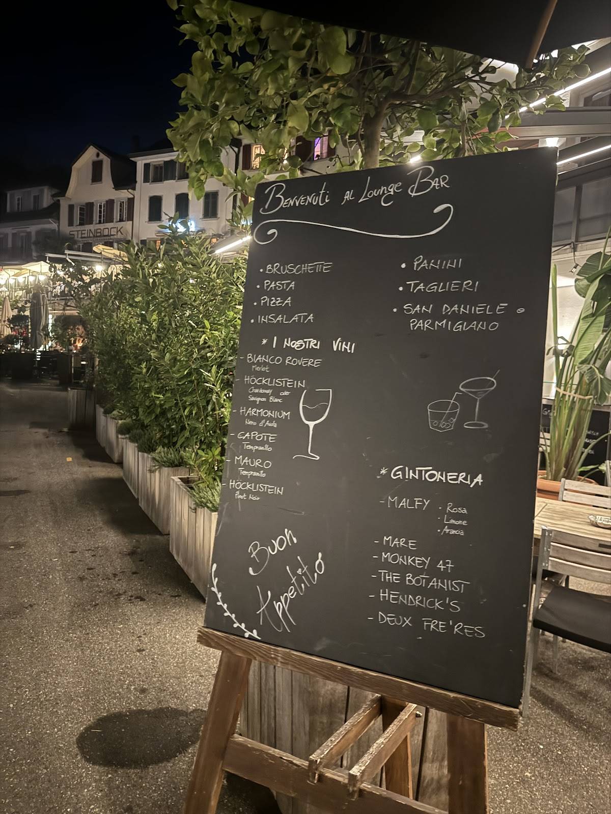 Menu di dieci Pizza&Pasta Restaurant Rapperswil 