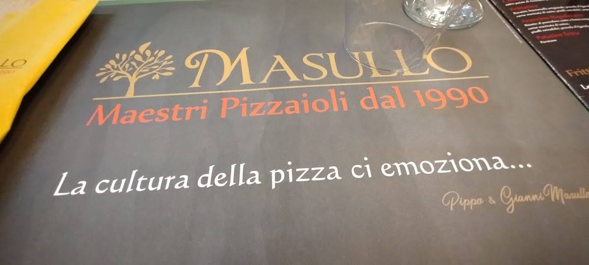 Menu di Pizzeria i masullo 