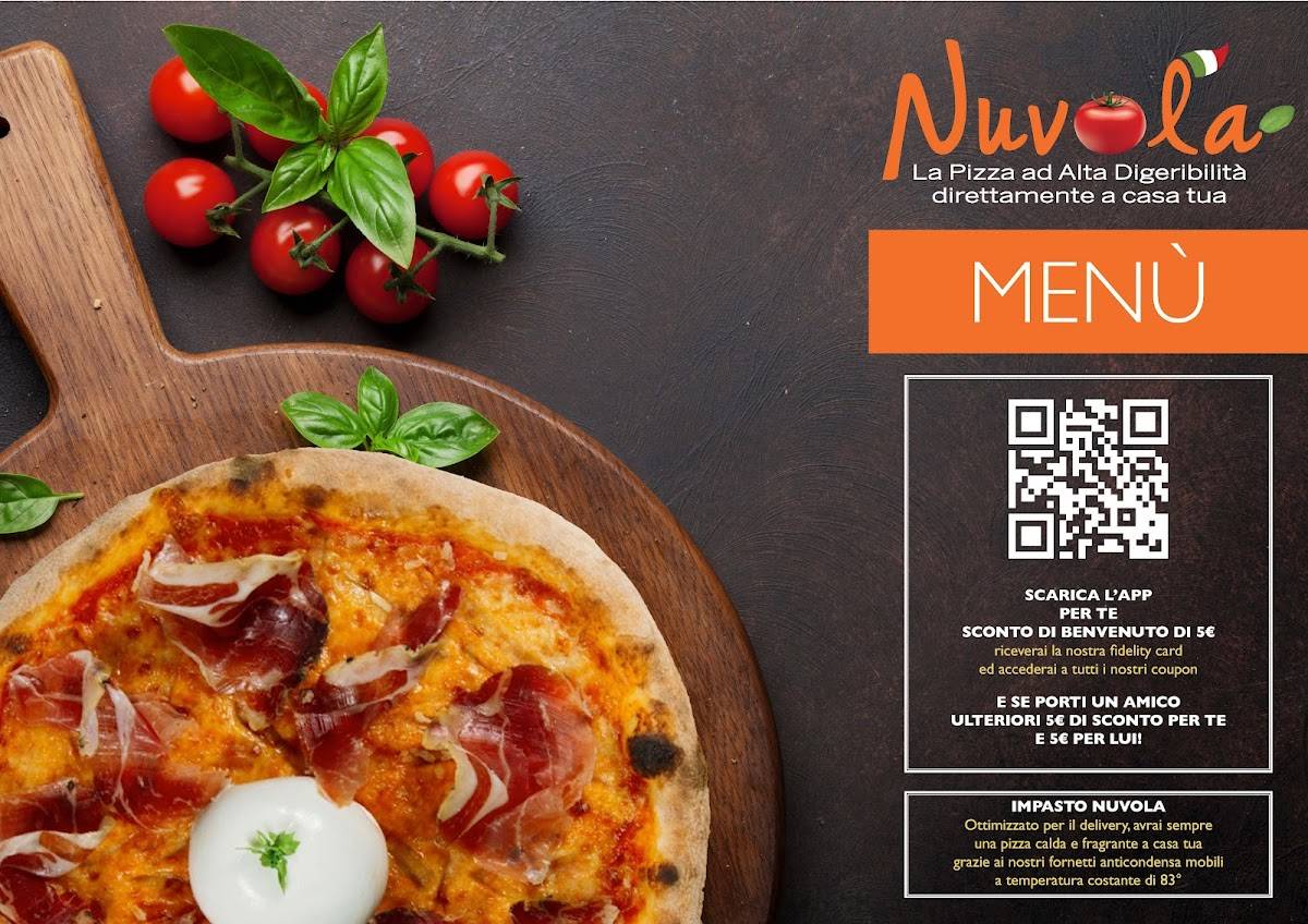 Menu di Pizzeria Nuvola 