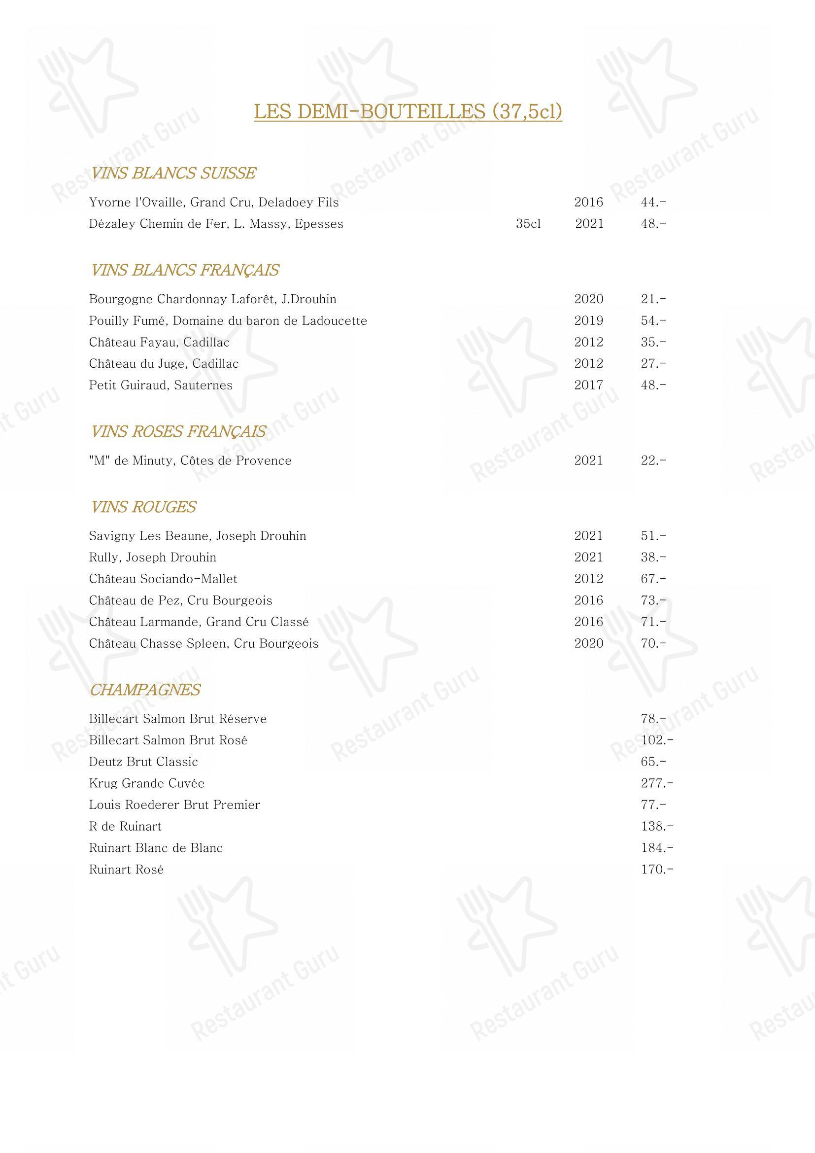 Menu di Planet Caviar - Ночное меню