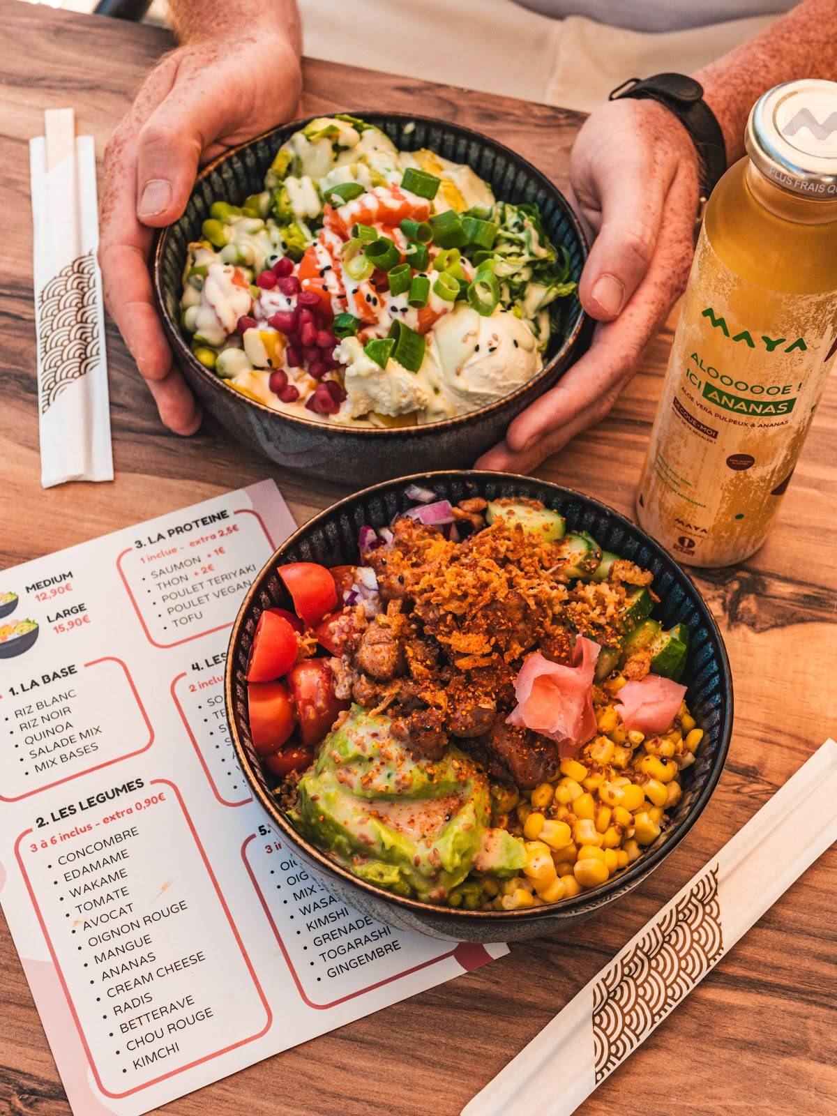 Menu de PokaPoke