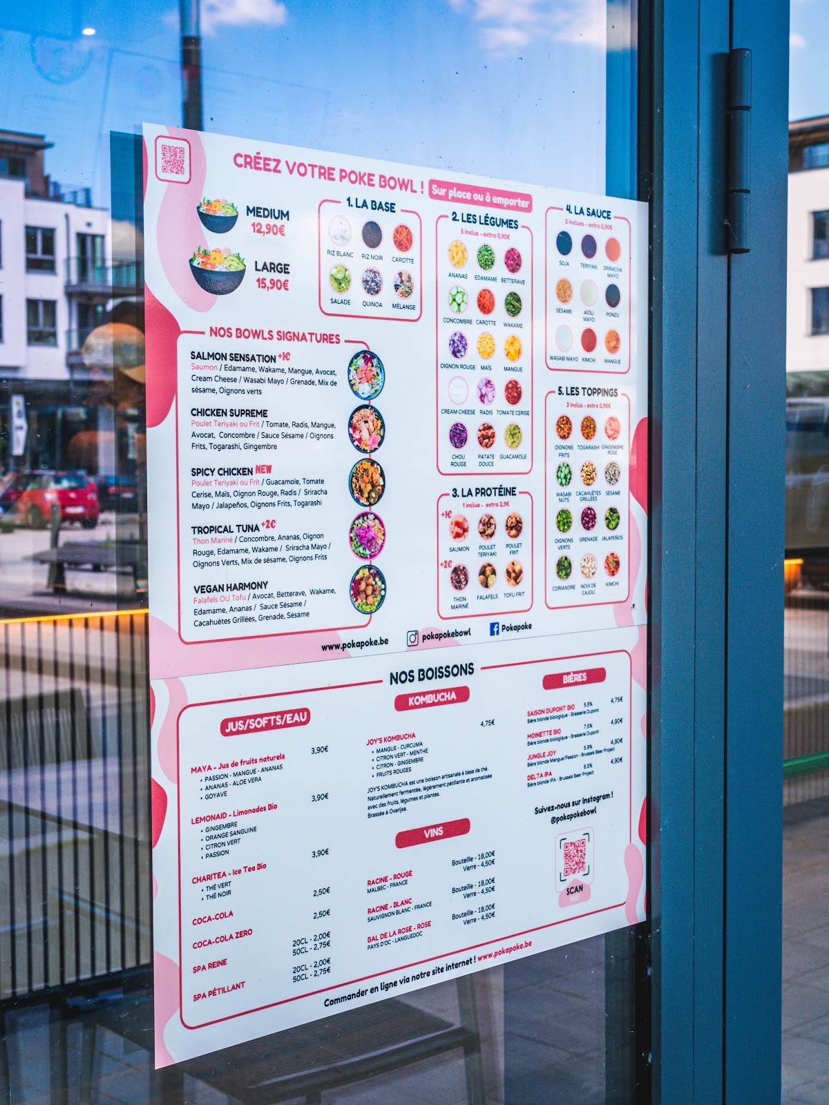 Menu de PokaPoke