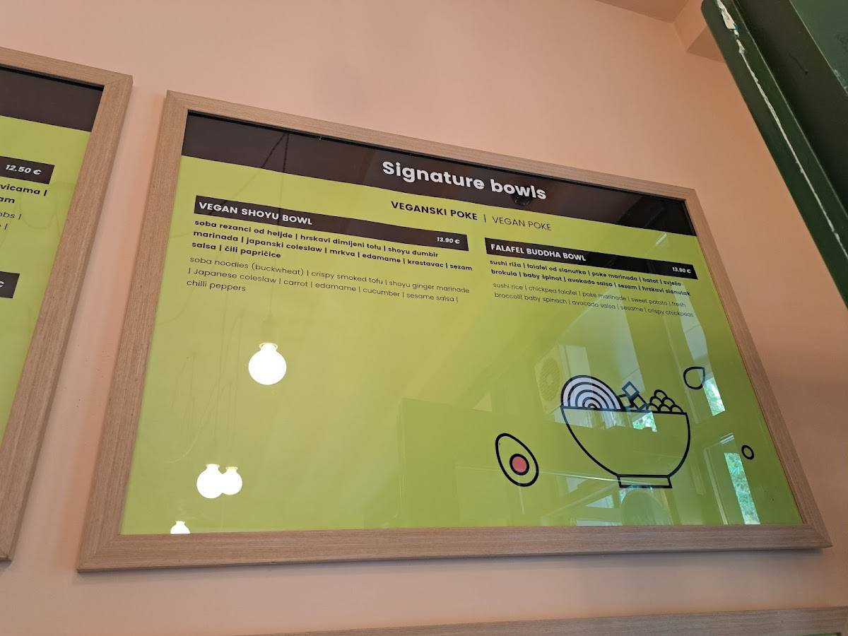 Menu di Poke Poke 