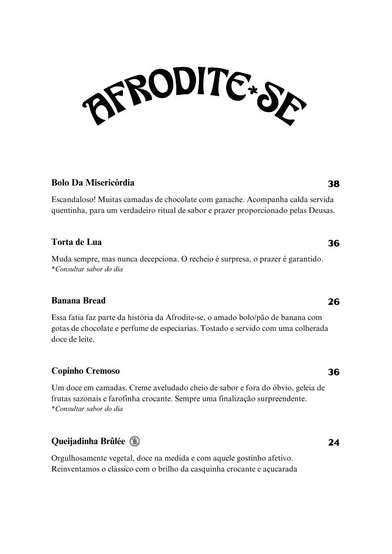 Porongo - Comida Brasileira - Jazz e Vinhos - Restaurante em Florianopólis - Restaurante Vegano cardápio