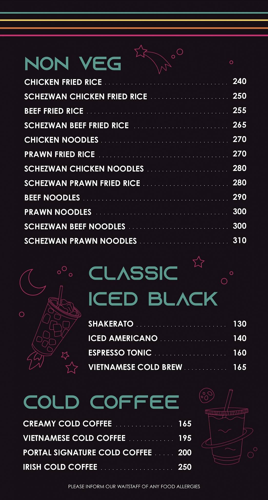 Portal A Cyberspace menu