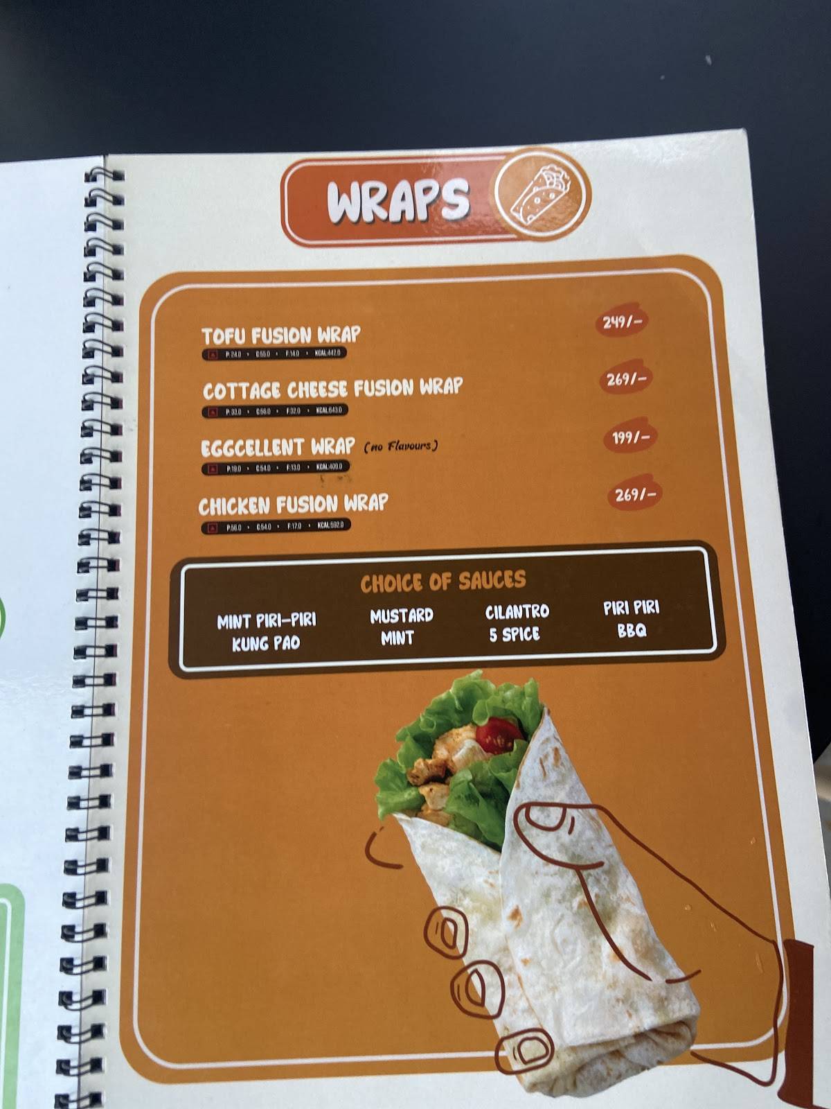 Procafe menu
