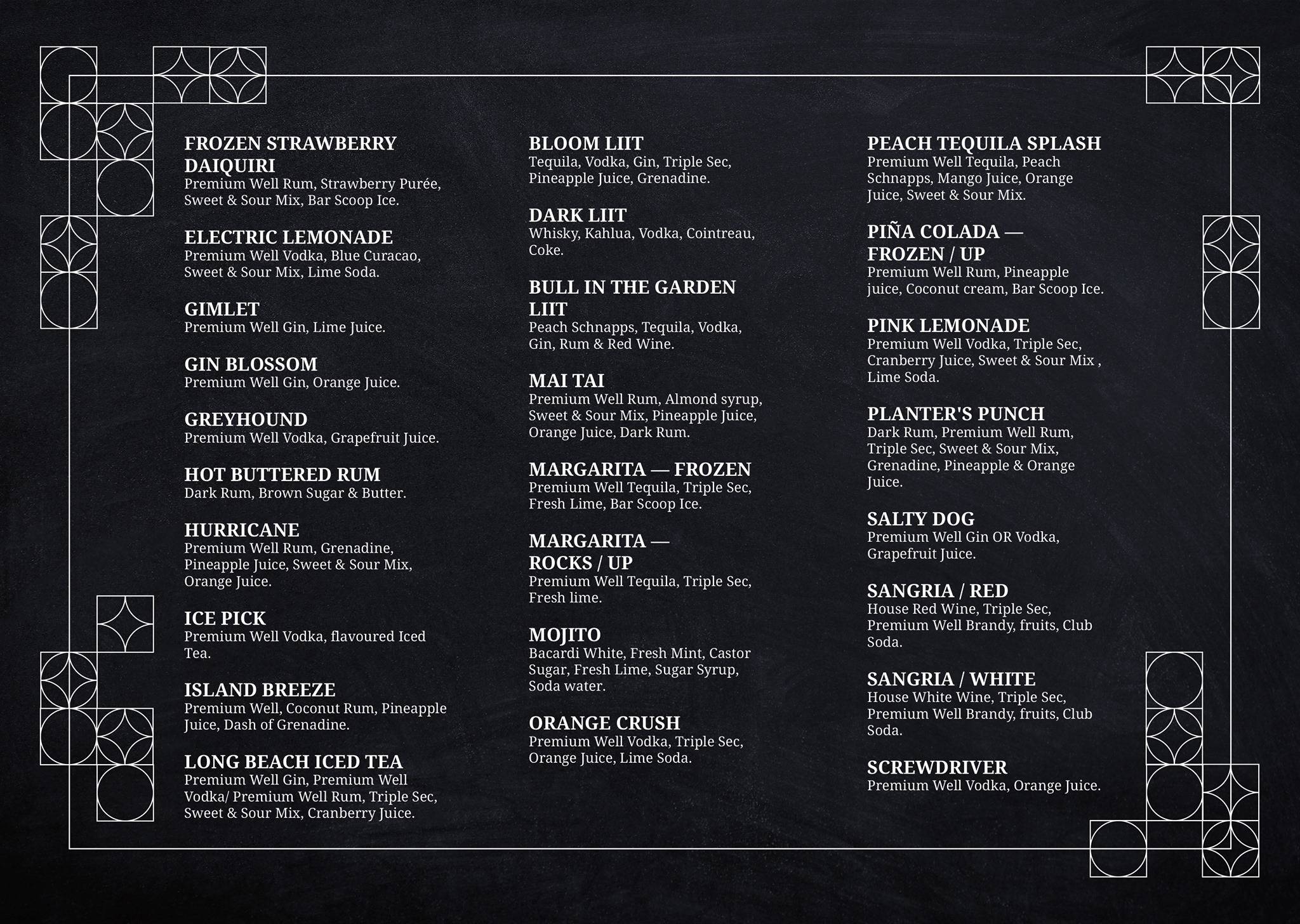 AIR, jüSTa Sajjangarh menu