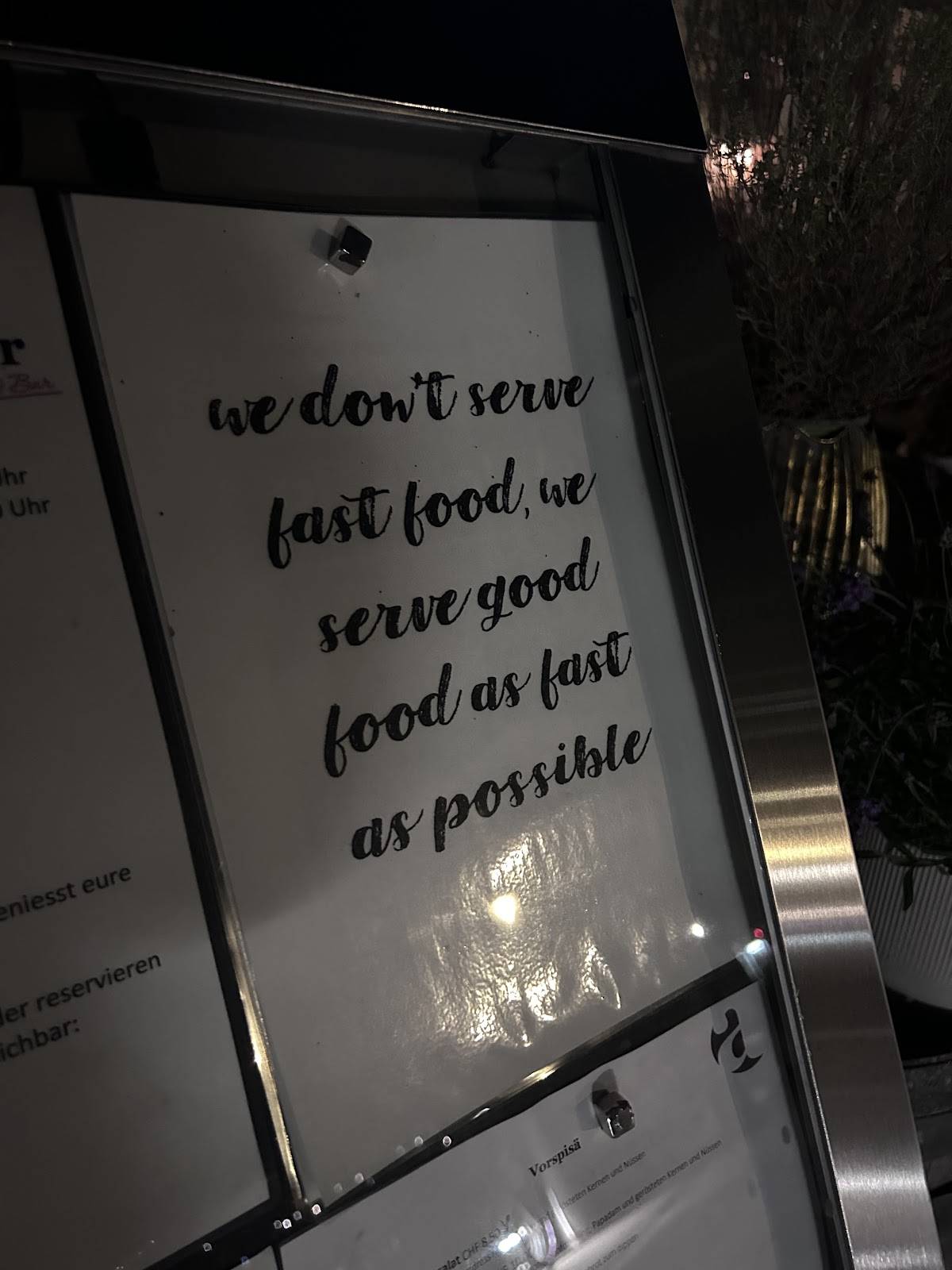 Menu de Aarebar