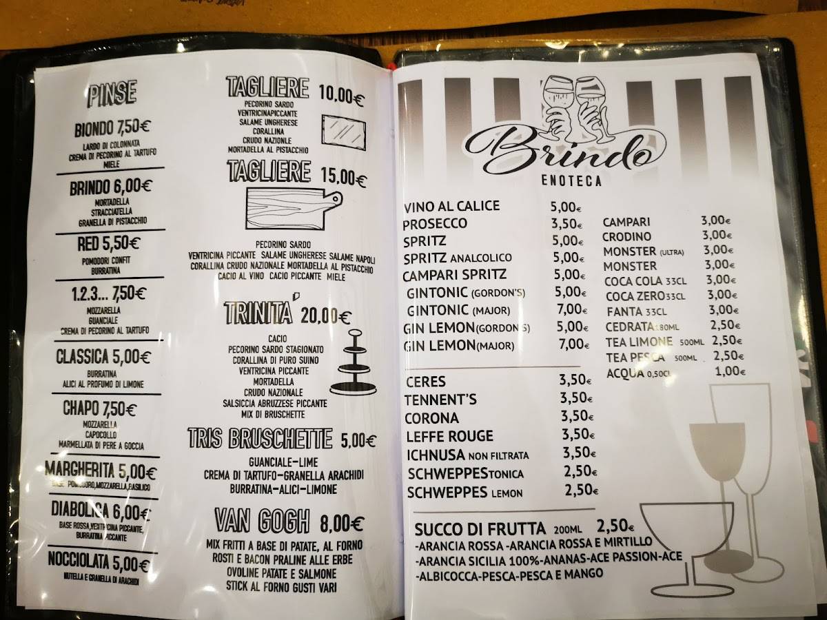 Menu di BRINDO 