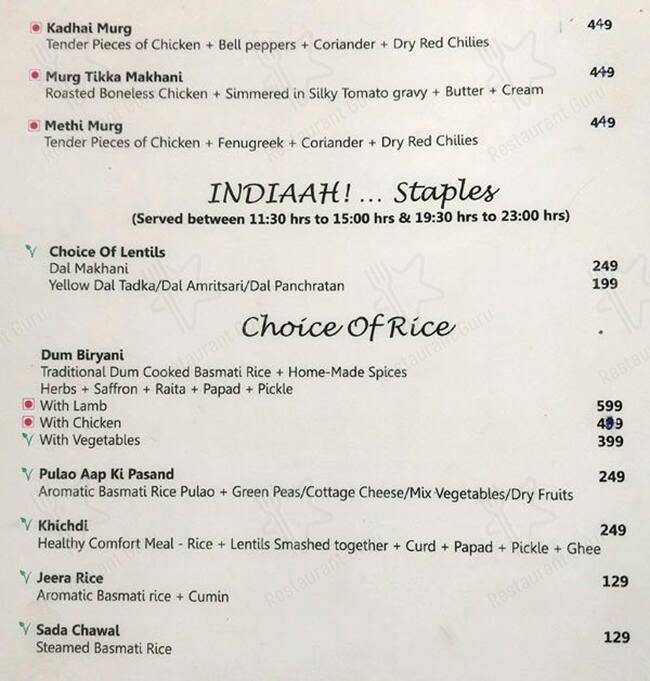 Café 24 - Mind Space Hotel menu