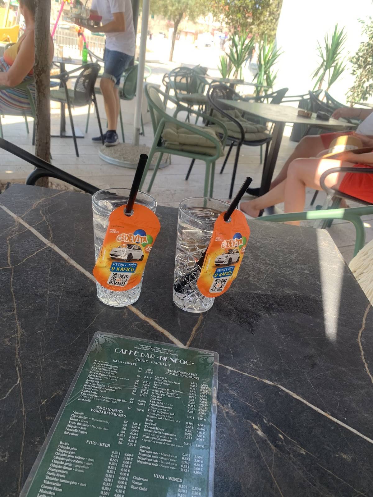 Menu di Caffe bar Menego 