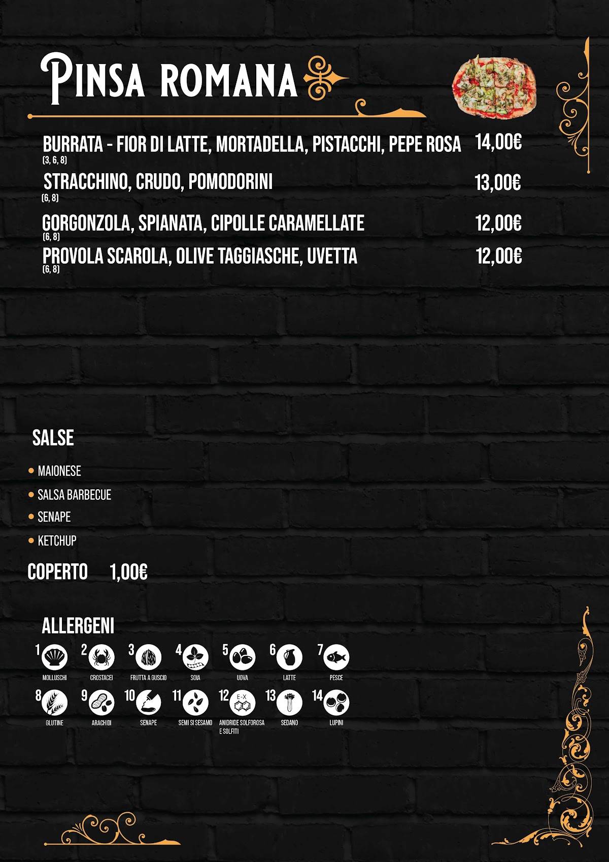 Menu di Il Capolinea Birreria Bistrò 