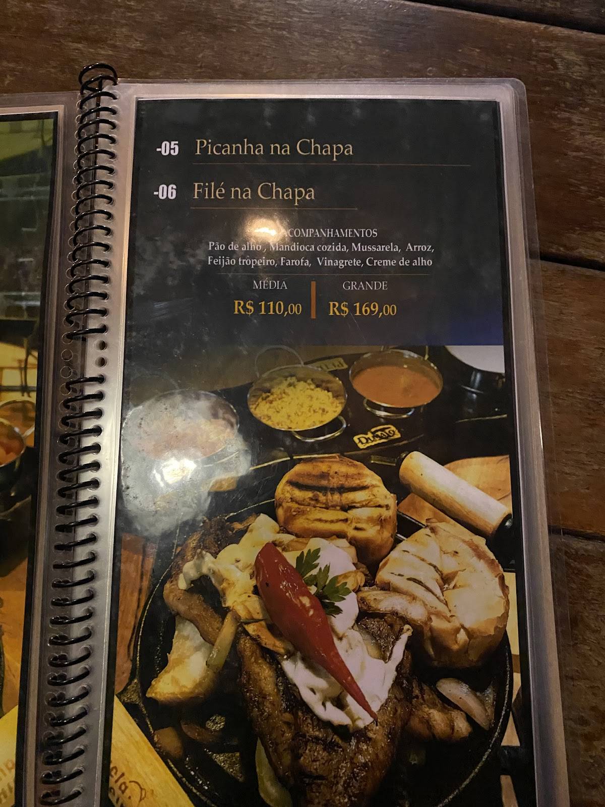 DUMATO BAR cardápio