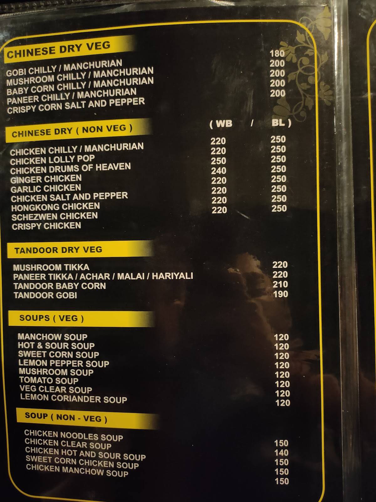 Kick Bunk Restaurant and Bar menu