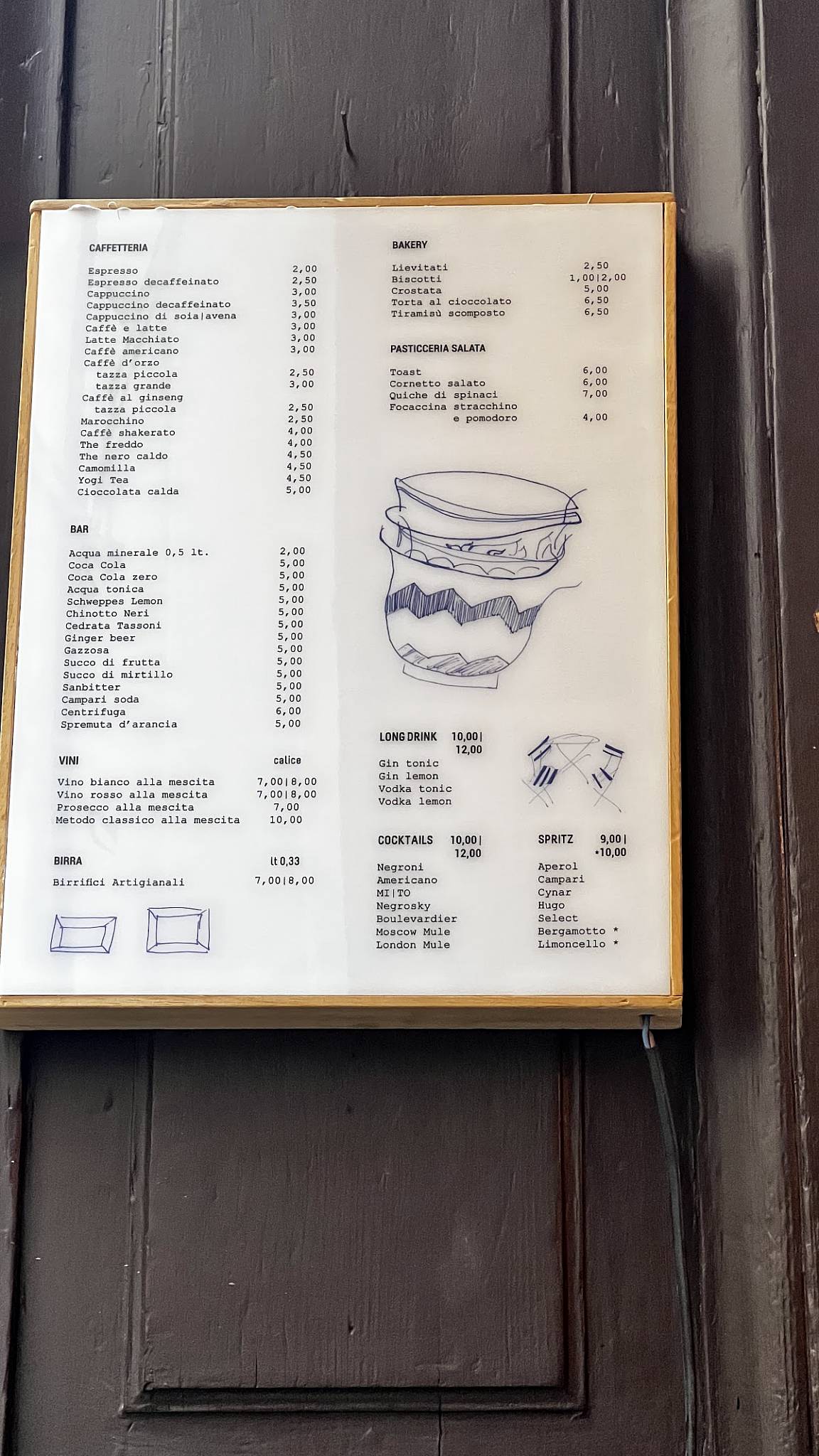 Menu di Libera Soon 