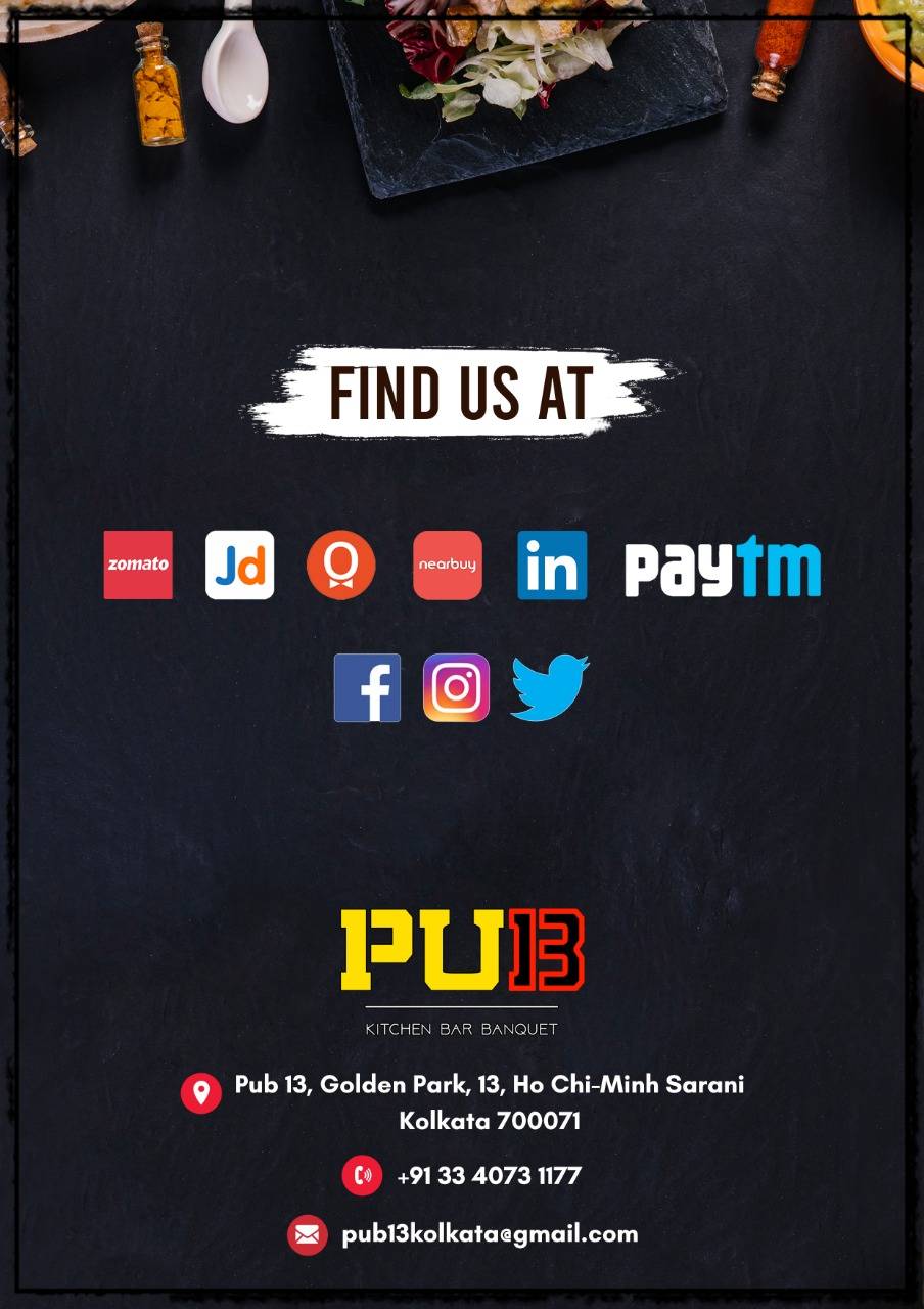 Pub 13 Reloaded menu