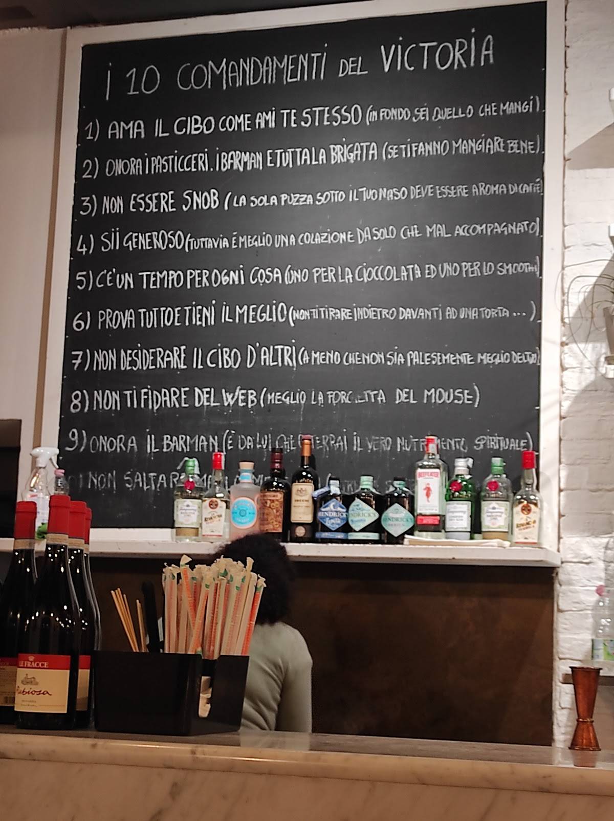 Menu di Victoria - Coffee Lounge Restaurant Shop Pavia 