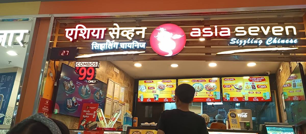Asia Seven Magarpatta menu
