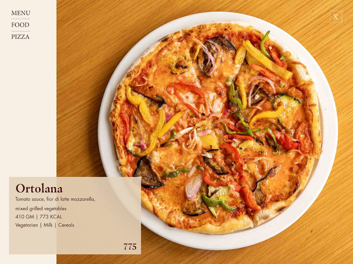 Sorriso menu