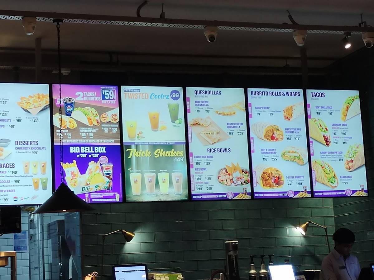 Taco Bell menu