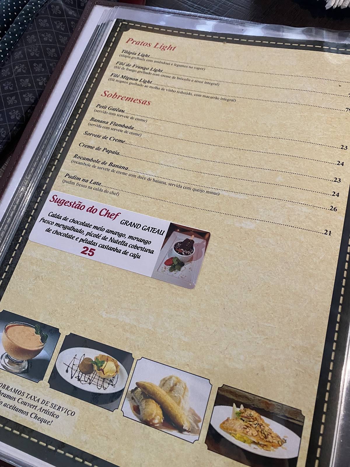 Purê Point Restaurante cardápio