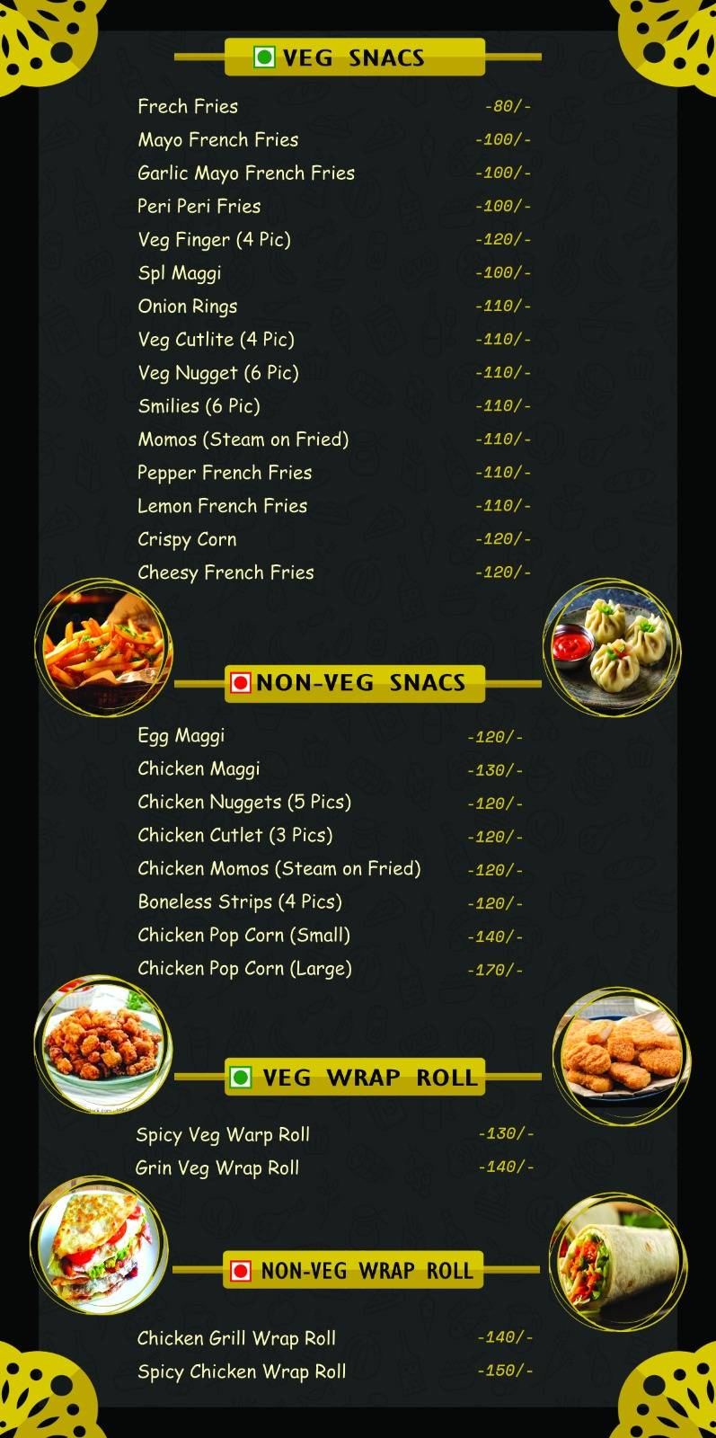QFC menu