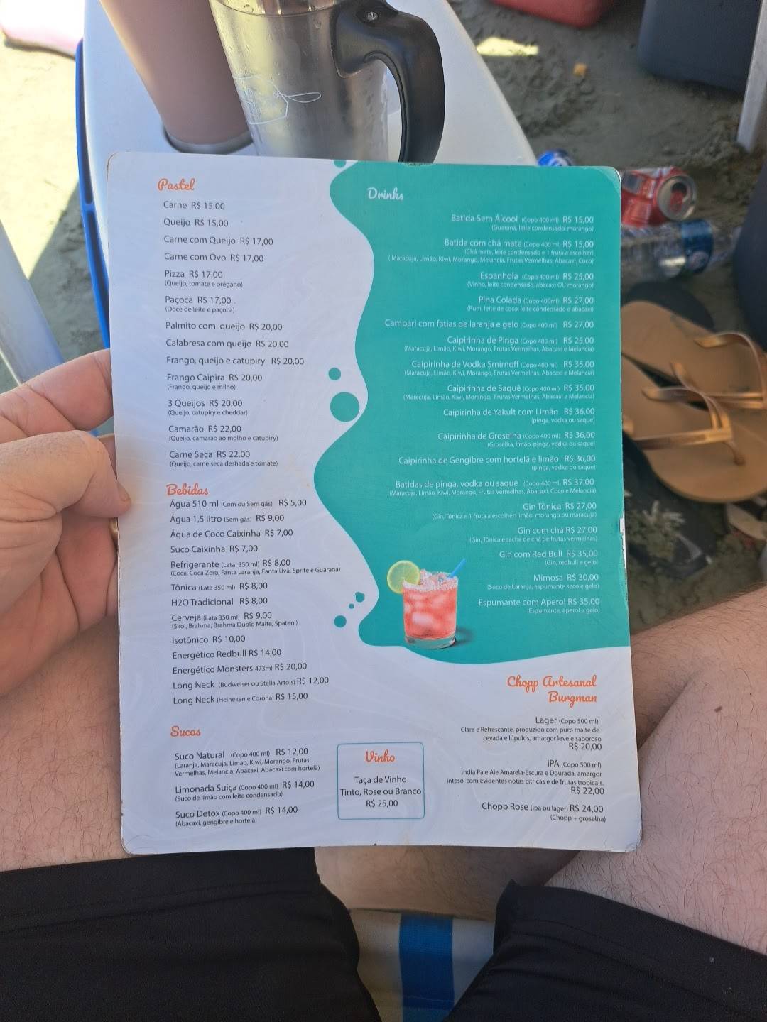 Quiosque JUNDIAÍ cardápio