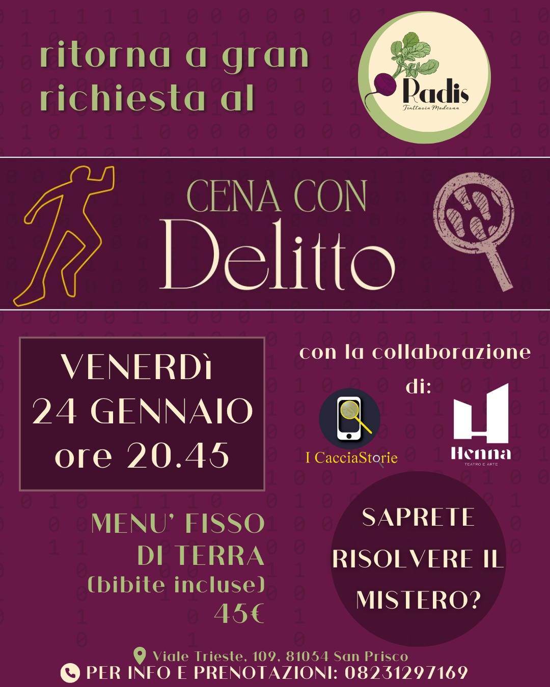 Menu di Radis Trattoria Moderna 