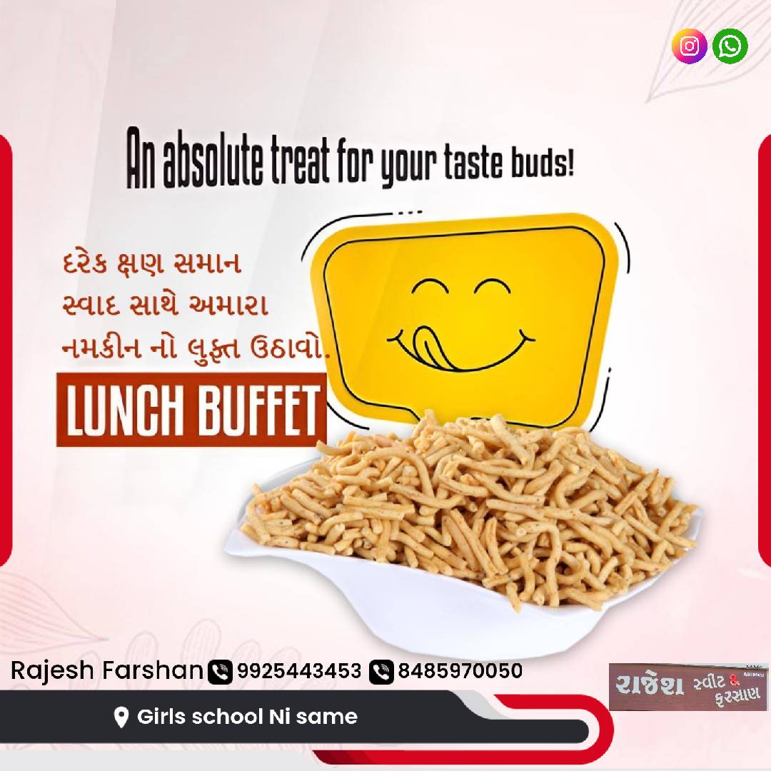 Rajesh Farsan menu