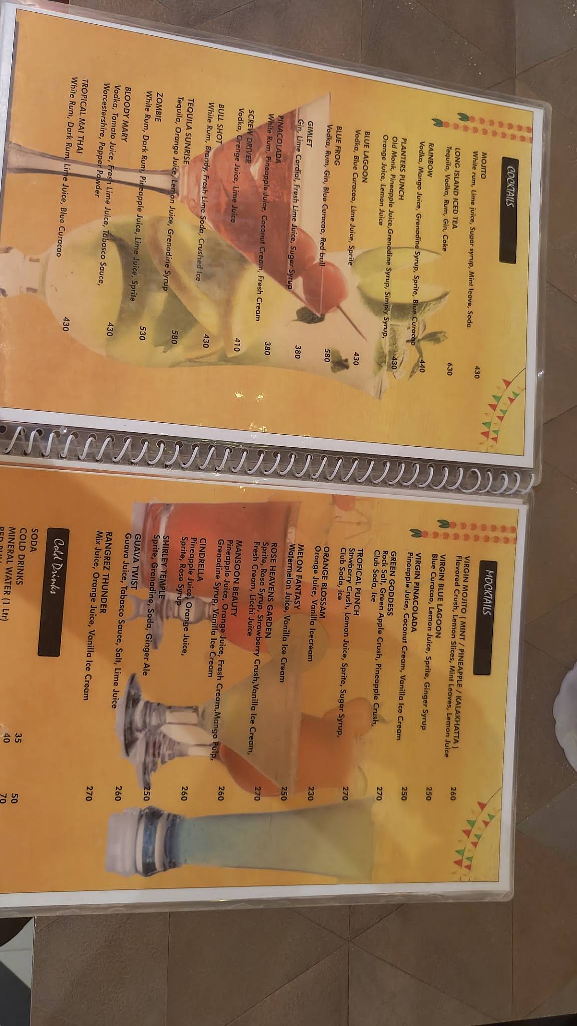 Rangrez Family Resto Bar menu
