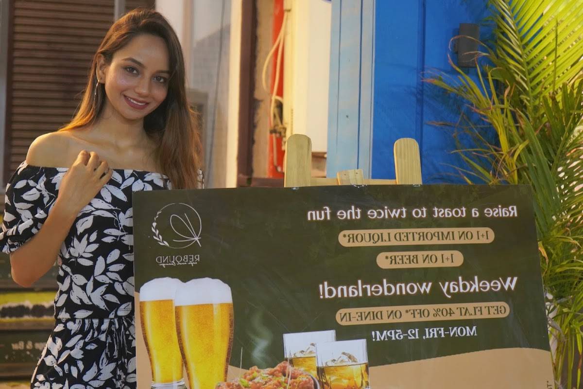 Rebound - Cafe Lounge & Bar menu