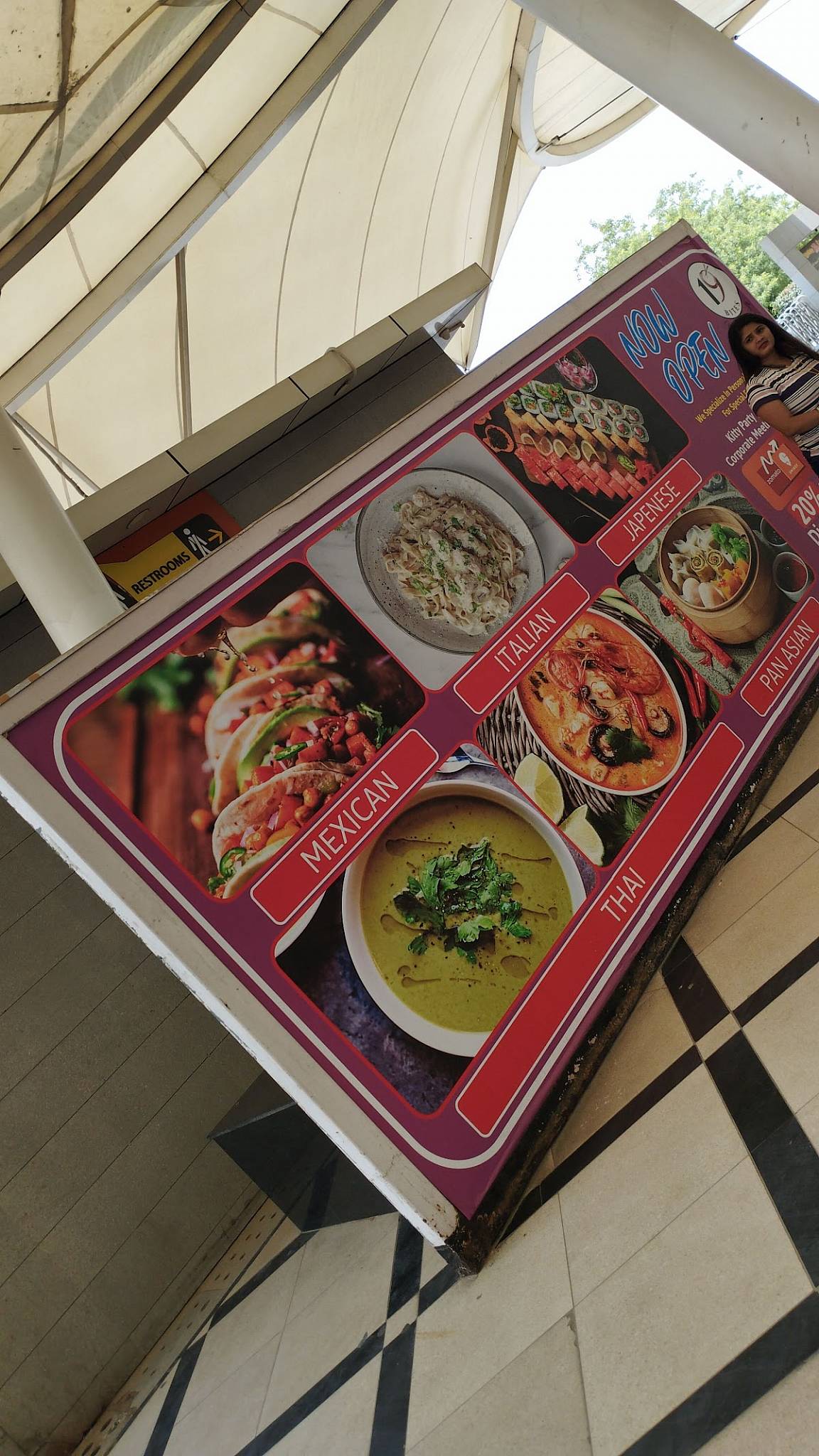 19 BITES menu
