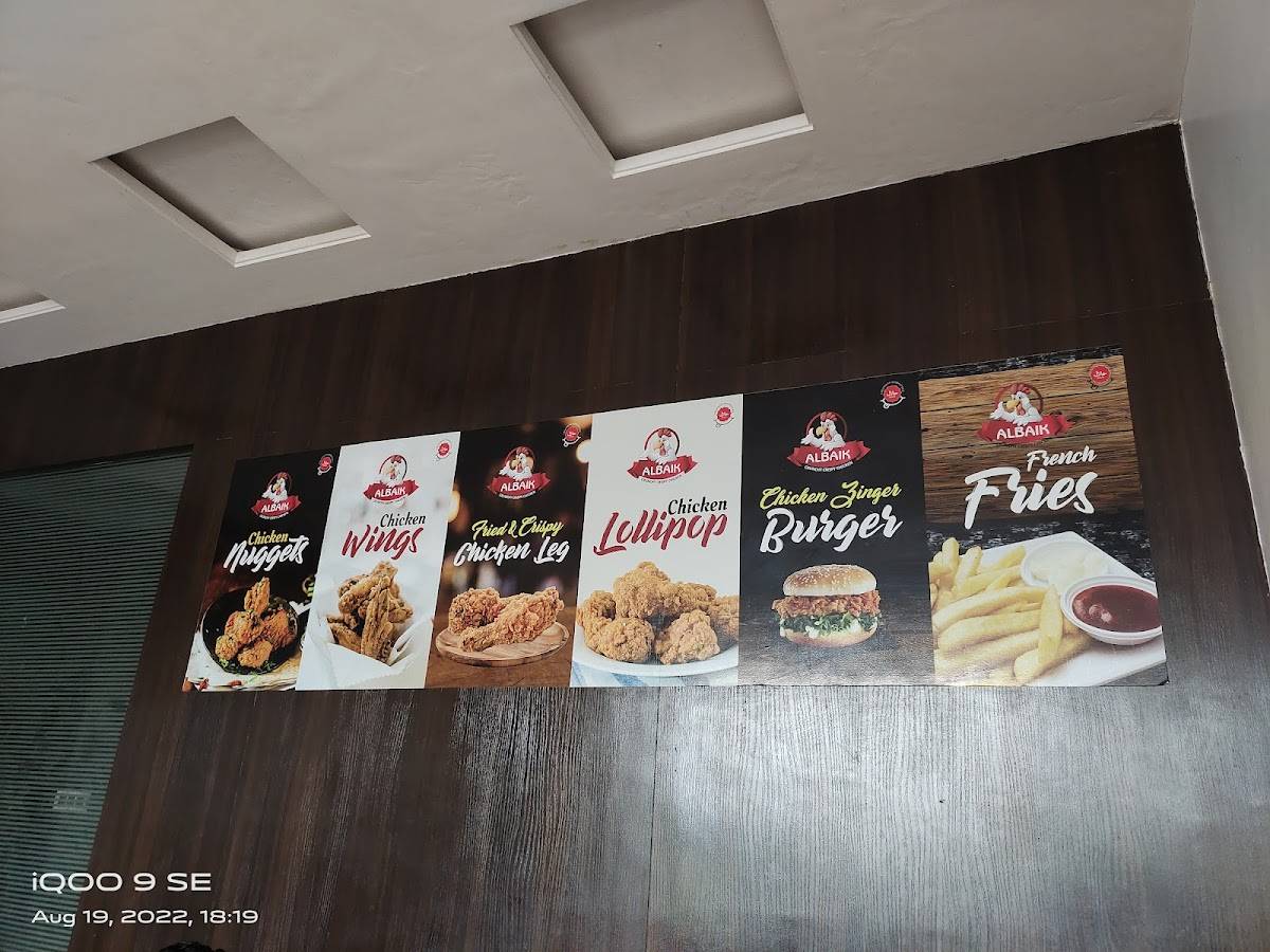 ALBAIK menu