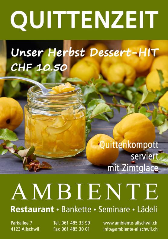 Menu di Restaurant AMBIENTE 