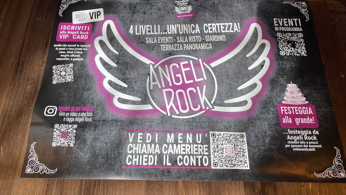 Menu di Angeli Rock 