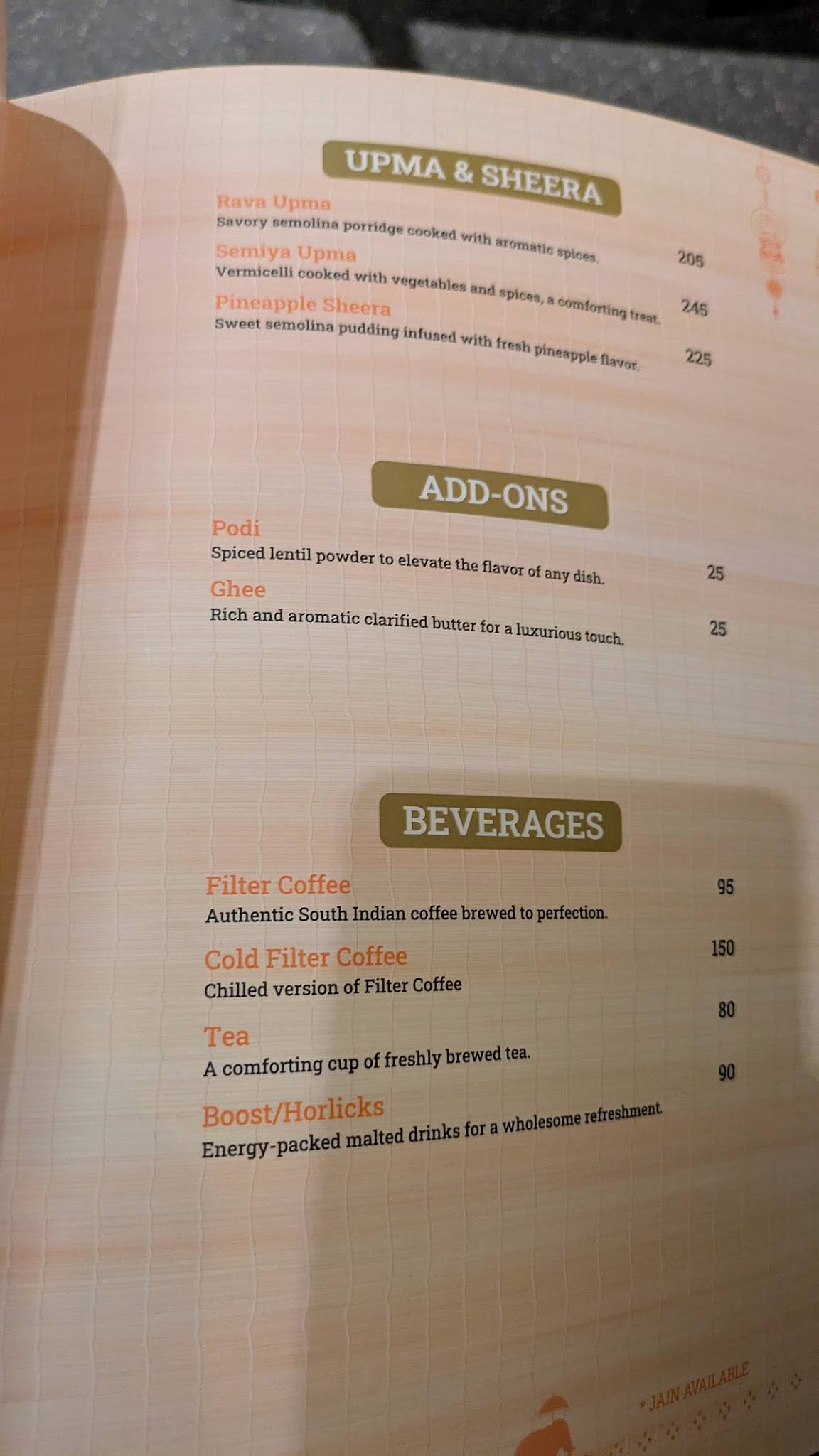 Banana Leaf Restaurant borivali menu