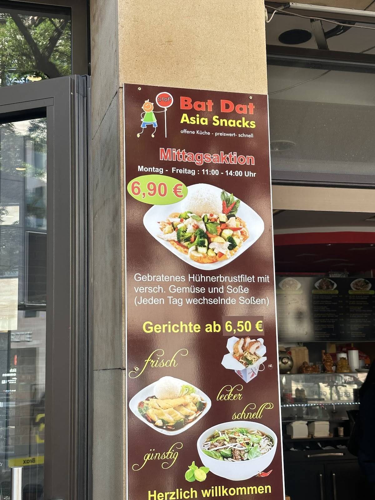 Menu de Bat Dat