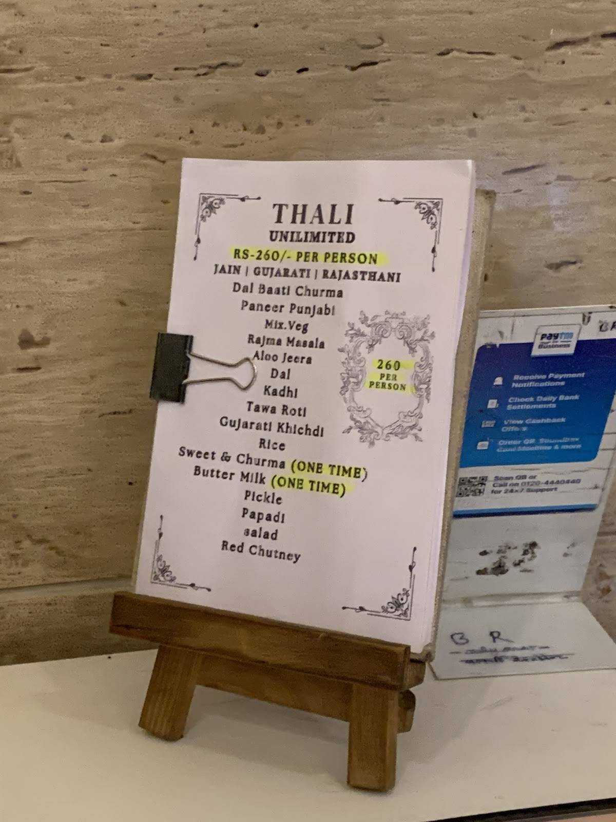 Bawarchi Restaurant menu