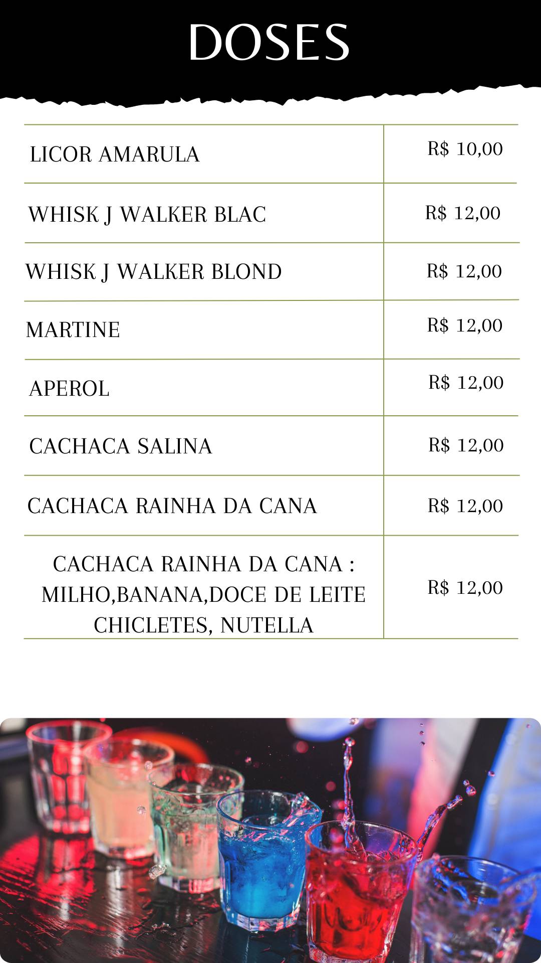 Best pub cardápio