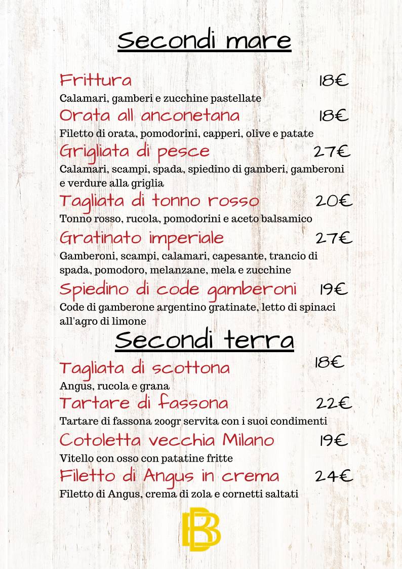Menu di Billa's 