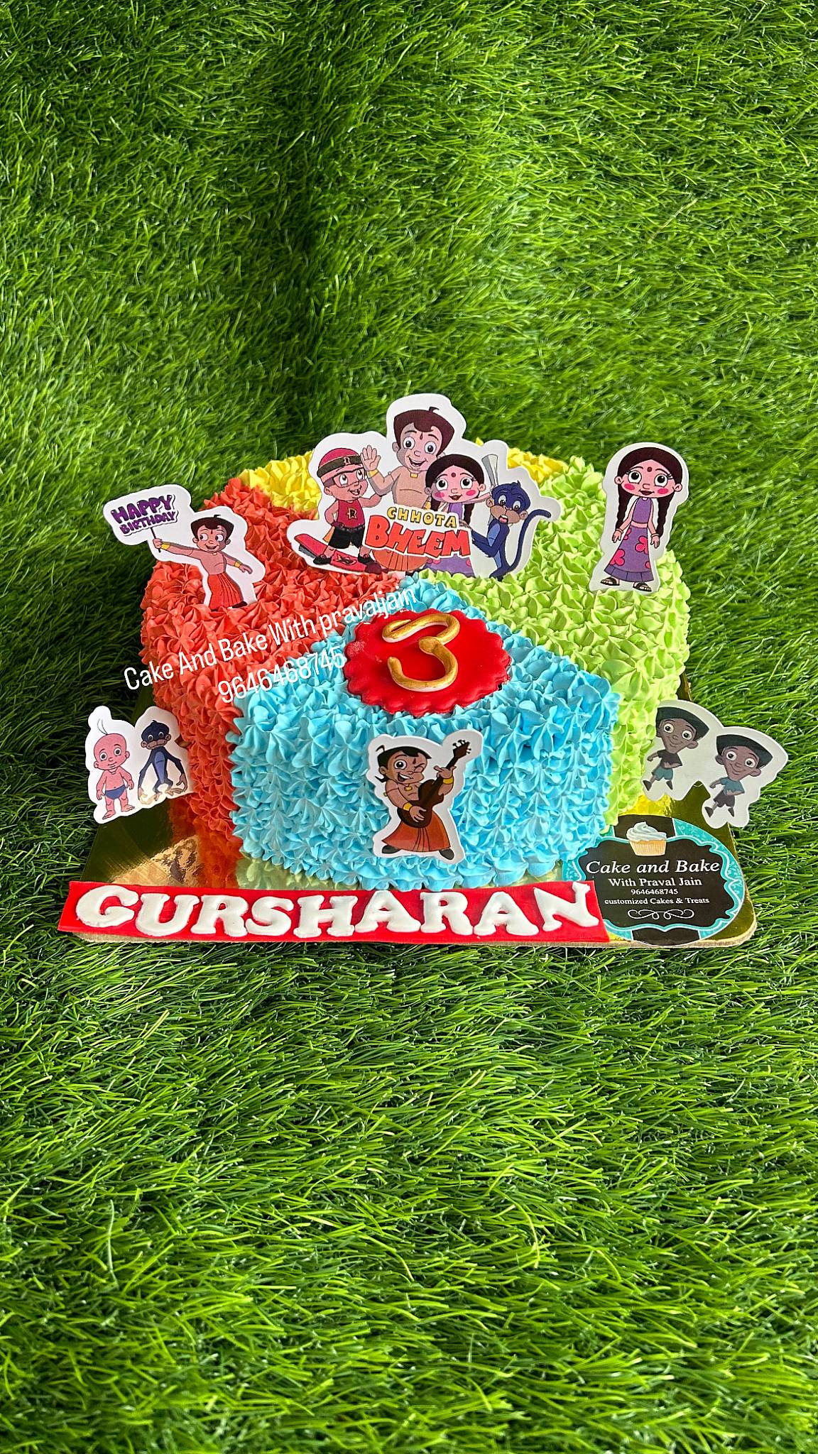 Cake and bake with praval jain menu