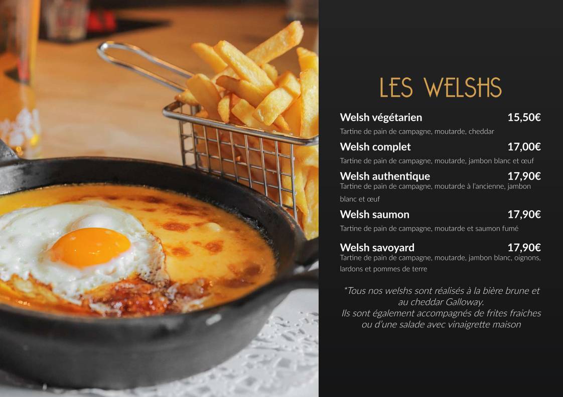 Menu de Ch'ti Charivari